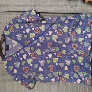 Absolute Ladies Scrub Top. Size XL.    B2